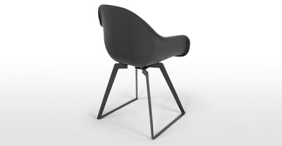 Set of 2 Boone Dining Chair, Black