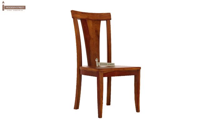 Sofie Dining Chair without Fabric (Honey Finish)