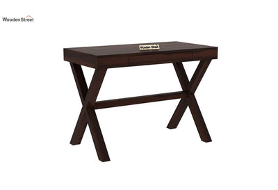 Poppy Solid Office Table Desk (Honey Finish)