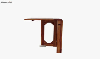 Paul Foldable Dining Table (Honey Finish)