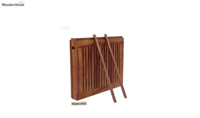 Paul Foldable Dining Table (Honey Finish)