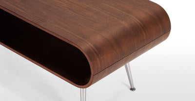 Hooper Storage Center Table, Walnut