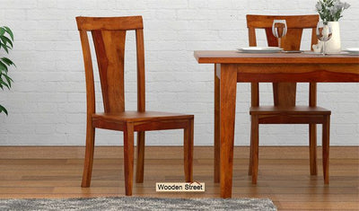 Sofie Dining Chair without Fabric (Honey Finish)