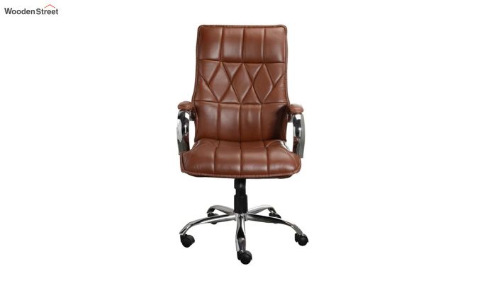 Camelo Krita Leatherette High Back Brown Executive Office Chair