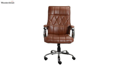 Camelo Krita Leatherette High Back Brown Executive Office Chair