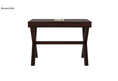 Poppy Solid Office Table Desk (Honey Finish)