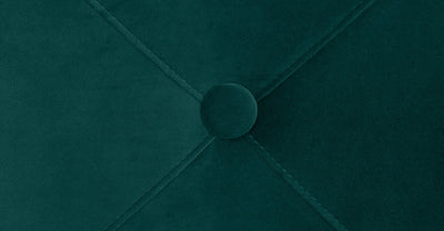 Jasper Accent Armchair, Seafoam Blue Velvet Bedroom Chair