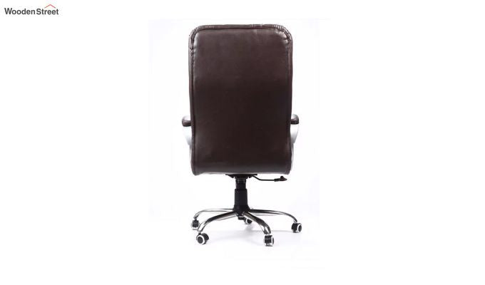 Fairbank Clantra Leatherette High Back Brown Executive Office Chair
