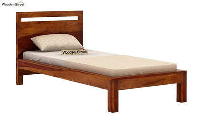 Bacon Single Bed Without Storage (Honey Finish)