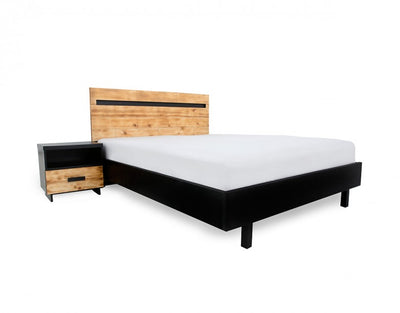 Frederick Double Bed W/2 Side Table Q/S