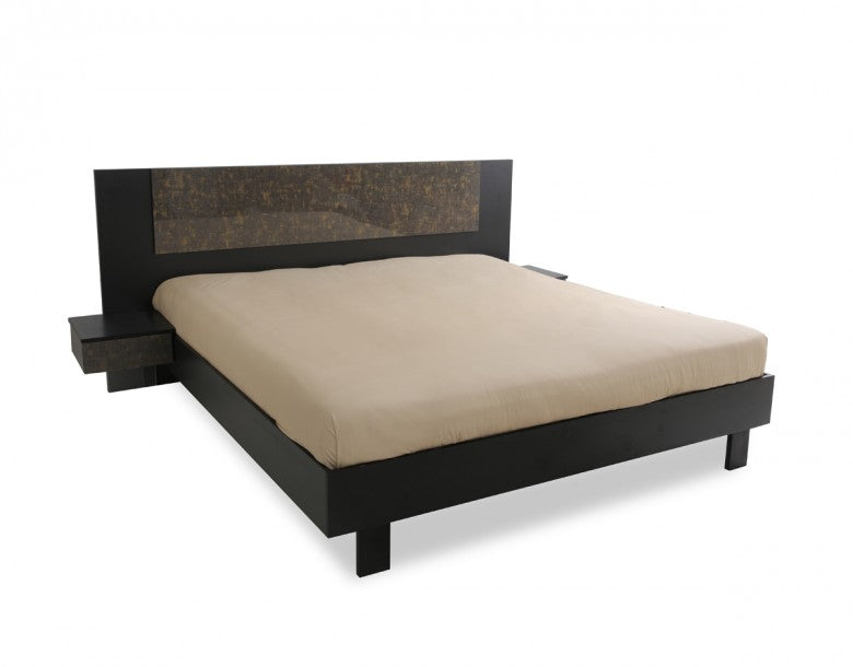 Novak Double Bed K/S And 2 Side Table