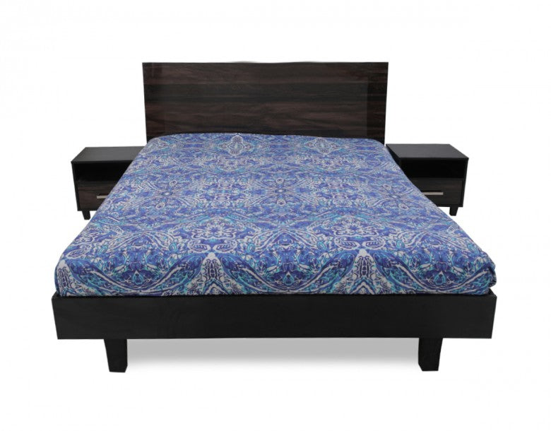 Franklin Double Bed (with 2-Side Tables)