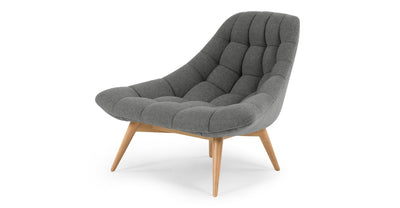 Kolton Accent Armchair, Marl Grey Bedroom Chair