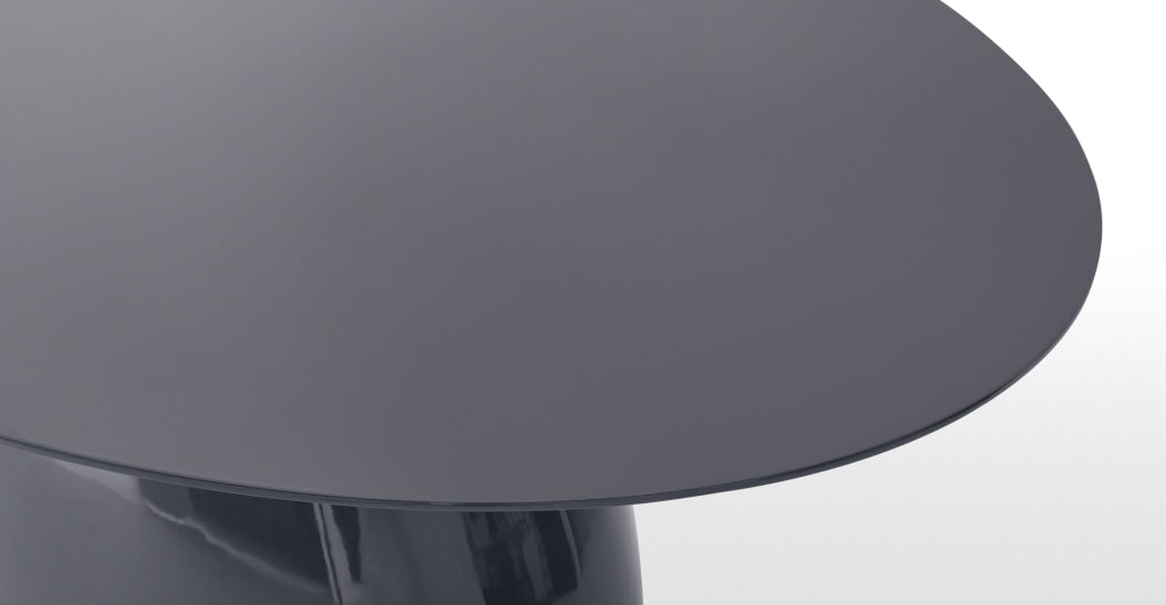 Rosinda 6 Seat Oval Dining Table, Sky Grey