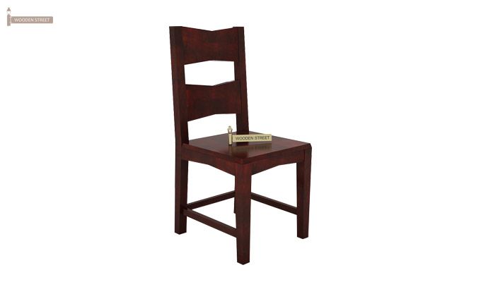 Mckinley 6 Seater Dining Set With Bench (Mahogany Finish)