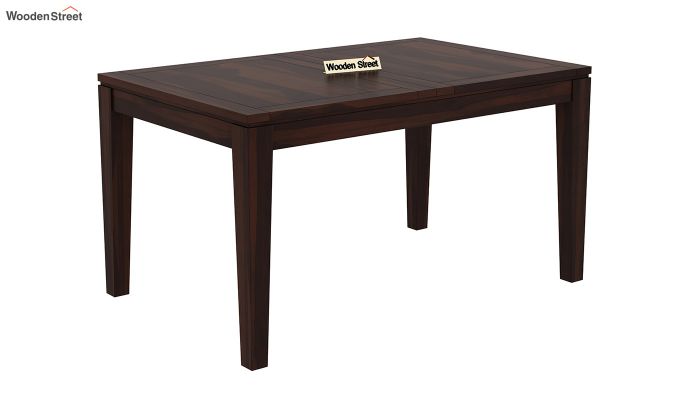 Franco Extendable 6 Seater Dining Set (Walnut Finish)