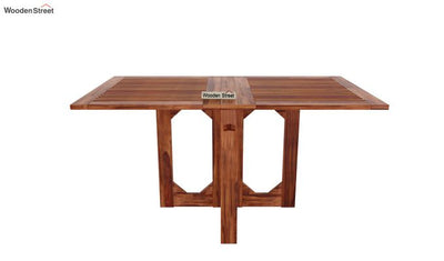 Paul Foldable Dining Table (Honey Finish)