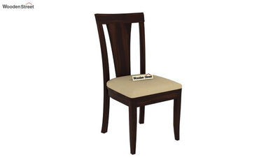 Franco Extendable 6 Seater Dining Set (Walnut Finish)