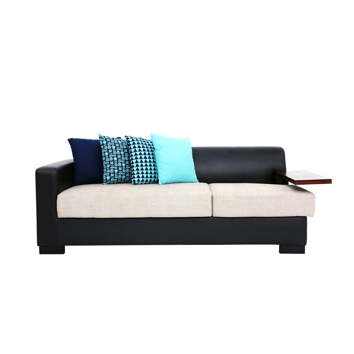 Wooden arm Sofa Set 3 seater LF-