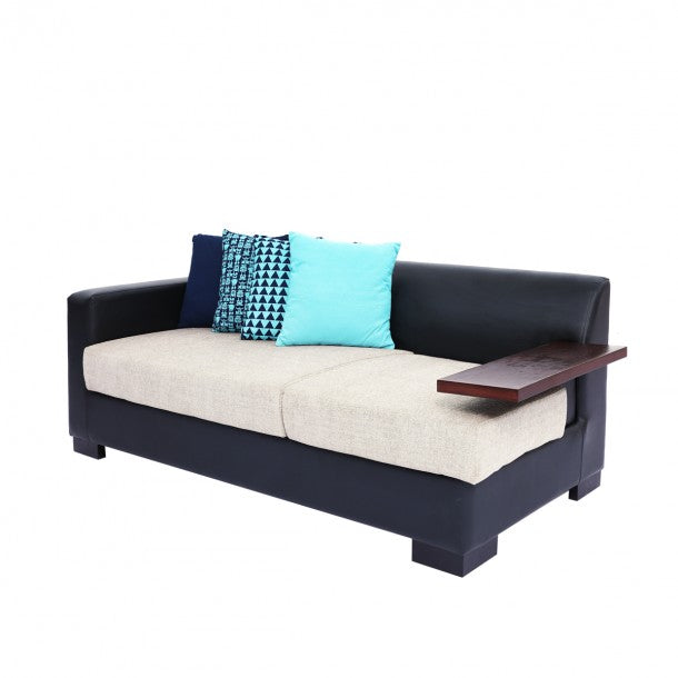 Wooden arm Sofa Set 3 seater LF-